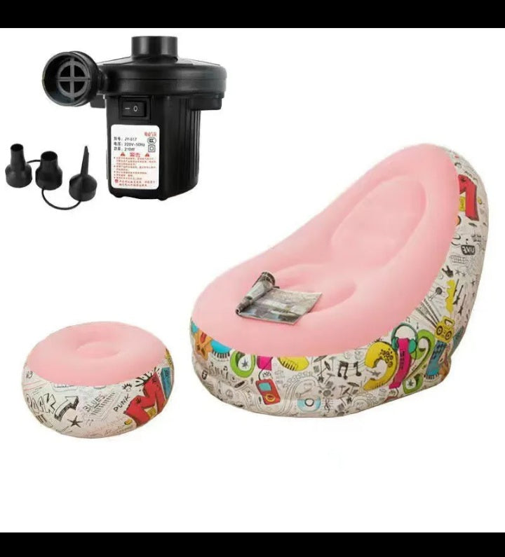 🛋️ Chaise Canapé Gonflable – Confort Moderne et Portable