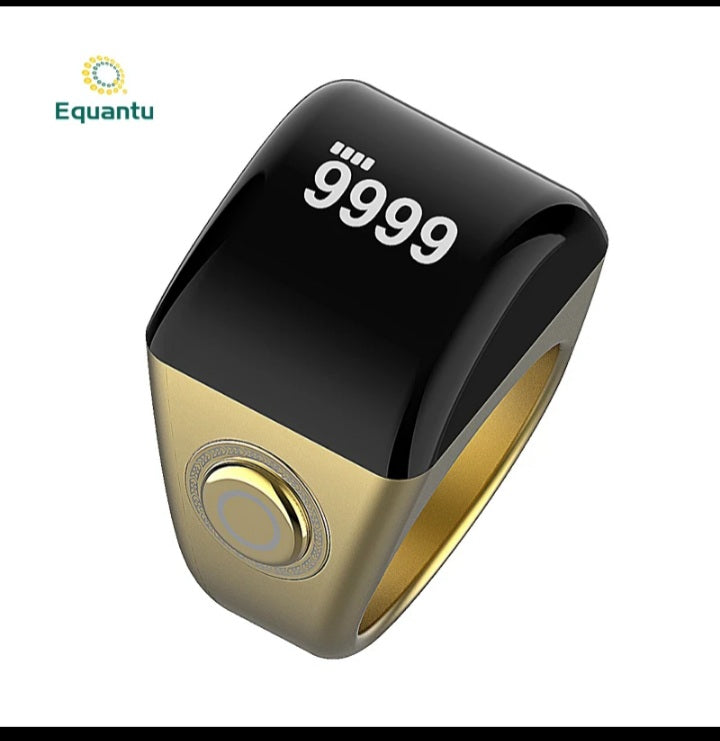 📿 Bague Compteur Tasbeeh Zikr Électronique – Avec Rappel Azan