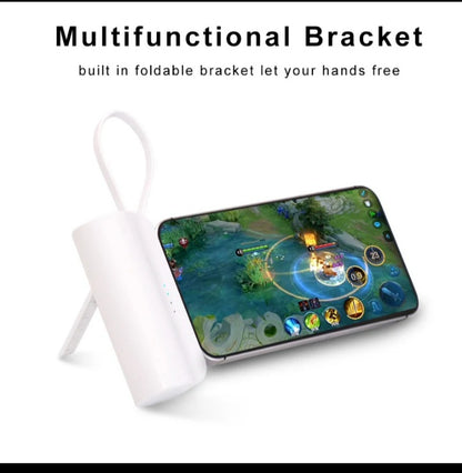 🔋 Mini Power Bank 5000mAh – Charge Rapide et Portable