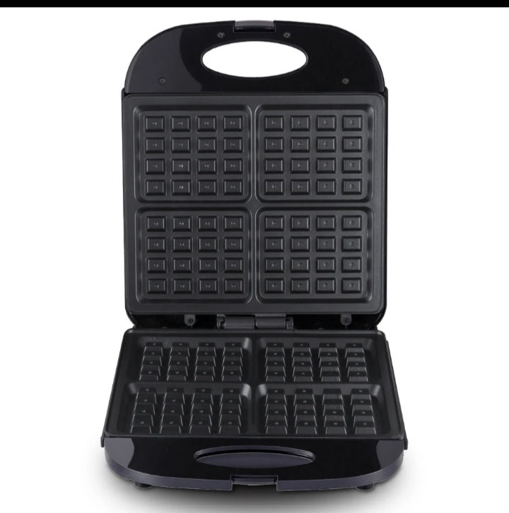 Gaufrier Haute Qualité 4 Tranches – Revêtement Antiadhésif & Chauffage Uniforme