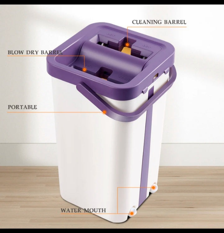 Serpillière Magique avec Seau – Nettoyage Rapide et Efficace