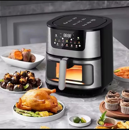 Friteuse à Air fryers Sans Huile 10L en Acier Inoxydable – Haute Performance